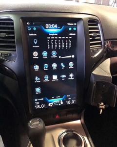 Stereo Multimedia Tesla 13.4" para Jeep Cherokee 2014 al 2017 con GPS - WiFi - Mirror Link para Android/Iphone - Audio Trends