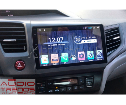 Stereo Multimedia 9" para Honda Civic 2012 al 2015 con GPS - WiFi - Mirror Link para Android/Iphone