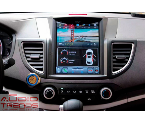 Stereo Multimedia Tesla 10.4" para Honda CR-V 2012 al 2017 con GPS - WiFi - Mirror Link para Android/Iphone