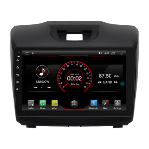 Stereo Multimedia 9" para Chevrolet S10 2013 al 2015 con GPS - WiFi - Mirror Link para Android/Iphone