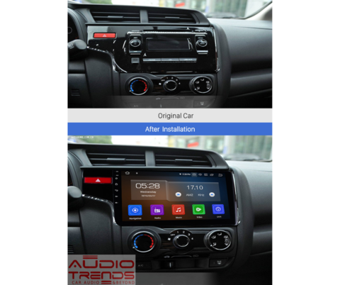 Stereo Multimedia 9" para Honda Fit 2014 al 2019 con GPS - WiFi - Mirror Link para Android/Iphone