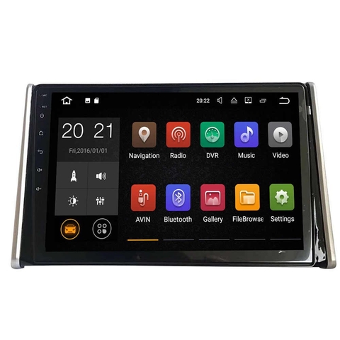 Stereo Multimedia 9" para Toyota Rav4 2019 con GPS - WiFi - Mirror Link para Android/Iphone
