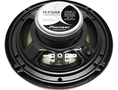 Juego de Parlantes Pioneer TS-F1634R 6.5¨ 2 vias 200w / 25w Reales