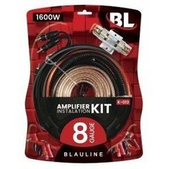 Kit De Cables K-100 Blauline de 10 Gauge Potencia 800w