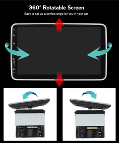 Stereo 1 din Android Pantalla Giratoria 360 Wifi Gps - comprar online
