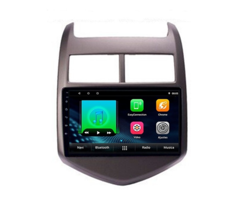 Stereo Multimedia 9" para Chevrolet Sonic con GPS - WiFi - Mirror Link para Android/Iphone