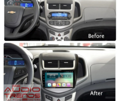 Stereo Multimedia 9" para Chevrolet Sonic con GPS - WiFi - Mirror Link para Android/Iphone - Audio Trends