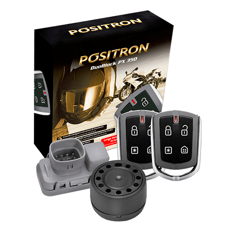 Alarma para Moto Positron Db350 PX con Presencia y Sensor de Inclinacion