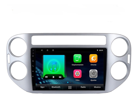 Stereo Multimedia 9" para VW Tiguan 2010-2016 con GPS - WiFi - Mirror Link para Android/Iphone