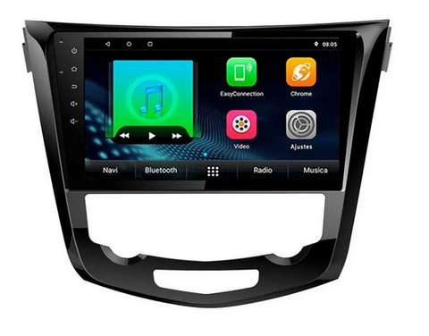 Stereo Multimedia 10" para Nissan X-trail 2014 al 2017 con GPS - WiFi - Mirror Link para Android/Iphone