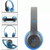 Auricular P47 Bluetooth, Microfono vincha con entrada de ccable auxiliar MicroSd y Radio FM - comprar online