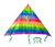 Barrilete Triangular Multicolor