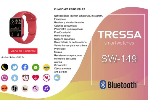 Tressa best sale smartwatch 123