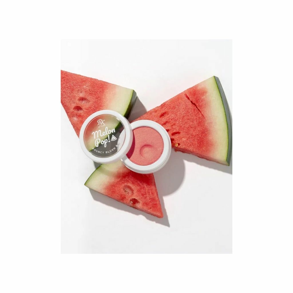 Bouncy melon pop rk by kiss - blush E lip coral pop em Promoção na