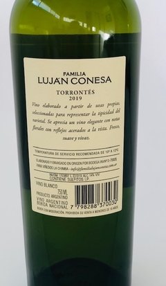 Caja x 6 Vinos TORRONTES Familia Luján Conesa en internet