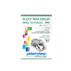 BLOCK ANILLADO TEXTURADO PLANTEC A5 210GRS X 40H