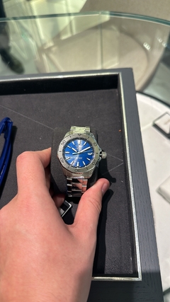 TAG HEUER AQUARACER PROFESSIONAL 200 SOLARGRAPH azul - comprar online