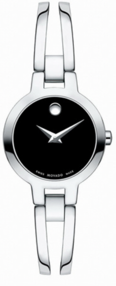 Reloj Mujer Movado Amorosa Black Dial 0607153 Agente Oficial Argentina