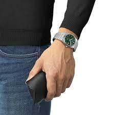 Reloj Tissot PRX Automatico para hombre de acero plateado 1374071109100 Agente Oficial, Argentina. - Miller Joyeros