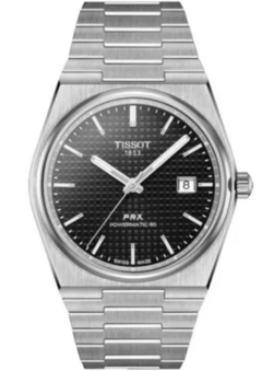 Reloj Tissot PRX Automatico para hombre de acero plateado T1374071105100, Agente Oficial.