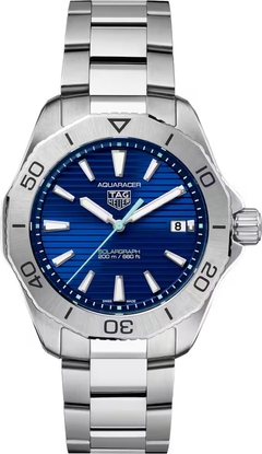 TAG HEUER AQUARACER PROFESSIONAL 200 SOLARGRAPH azul