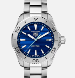 TAG HEUER AQUARACER PROFESSIONAL 200 SOLARGRAPH azul - tienda online