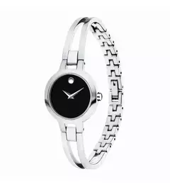 Reloj Mujer Movado Amorosa Black Dial 0607153 Agente Oficial Argentina - Miller Joyeros