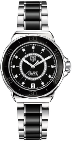 Reloj Mujer Tag Heuer Formula 1 Diamond Black Ceramic WAU2210.BA0859 Special Line Agente Oficial Argentina