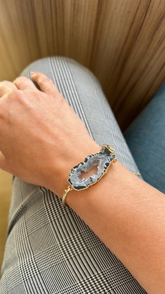 Bracelete em Geodo natural - comprar online