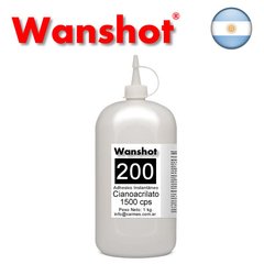 CIANOACRILATO WANGSHOT 200 - VISCOSIDAD 1500 cP - comprar online