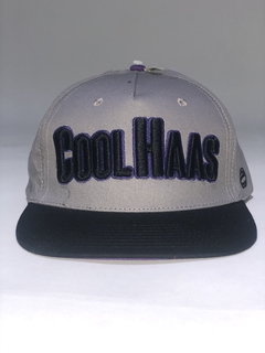 Gorra Cool Haas Gris/Violeta