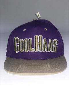 Gorra Cool Haas Violeta / Marron