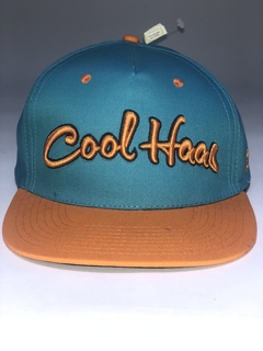 Gorra Cool Haas Turquesa / Naranja