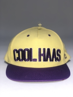 Gorra Cool Haas Amarillo / Violeta