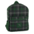 Mochila Alpha | Xadrez Verde