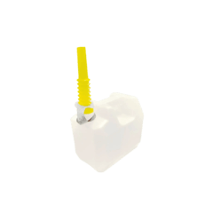 Bidón Driven apilable multiuso de 5 litros-reforzado y pico surtidor a rosca - Industrialagos