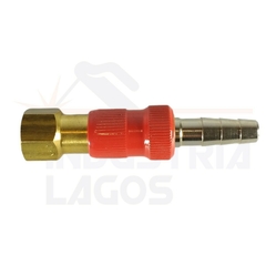 Acople rápido para regulador combustible rosca 3/8" derecha. - comprar online