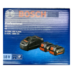 Kit de dos baterias GBA 18V 4,0 Ah y un cargador GAL 1880 CV Bosch - comprar online