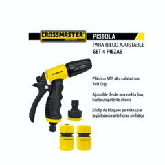 Pistola De Riego Ajustable Crossmaster 9937908, Jardín Incluye Acople - comprar online