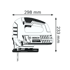 Sierra caladora Bosch GST75 E, Pendular, 710w, Autoclick. - Industrialagos