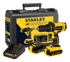 Taladro Atornillador Stanley Scd201c2k-b2c 20v Con Maletín