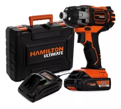 Atornillador Destornillador De Impacto Inalámbrico 20v - Hamilton Ultimate Ult112 - Incluye Accesorios Batería Cargador - Velocidad Variable - tienda online