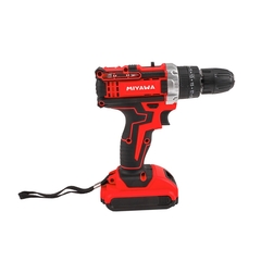 Taladro Percutor Miyawa 10 Mm 1420rpm Ion Litio 25 Pos C Color ROJO Frecuencia 50hz