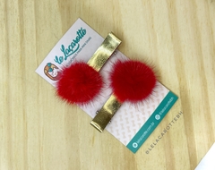 Parzinho hair clips pompons - comprar online