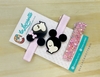 Hair clips Minnie e Mickey