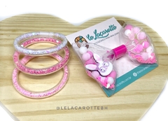 Kit laço piscina + pulseiras piscina 