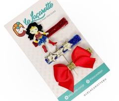 Hair Clips Mulher Maravilha - comprar online