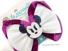 Laço Mel Minnie Glitter