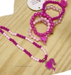 kit colar + pulseiras Barbie