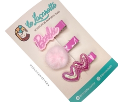 Hair Clips Barbie - Le Laçarotte